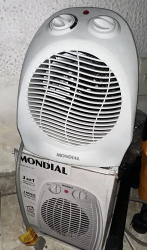 Aquecedor e Ventilador Mondial 3 em 1 2 Níveis COM CAIXA