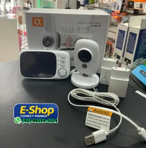 Babá Eletrônica com Câmera e Monitor ?Gold Pro CAM-01 (Nova)
