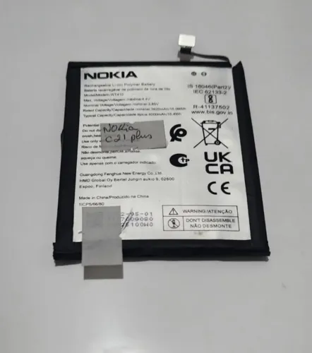 Bateria Para Smartphone Nokia C21 Plus