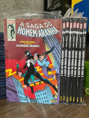 A Saga do Homem-Aranha Segunda Temporada (8 edições) LACRADAS!
