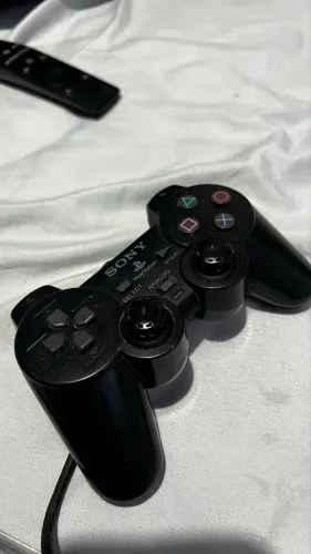 Ps2 completo, 2 controle, memory card + jogos.