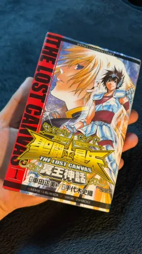 Saint Seiya The Lost Canvas Vol. 1 Japonês Original - Tenma e Alone