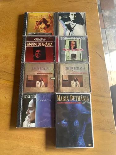 Maria Bethânia - Lote c/ 7 CDS + DVD
