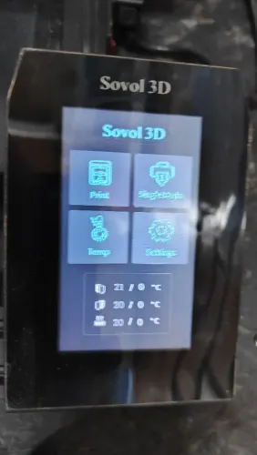 Impressora 3D sovol sv04 dois cabeçotes