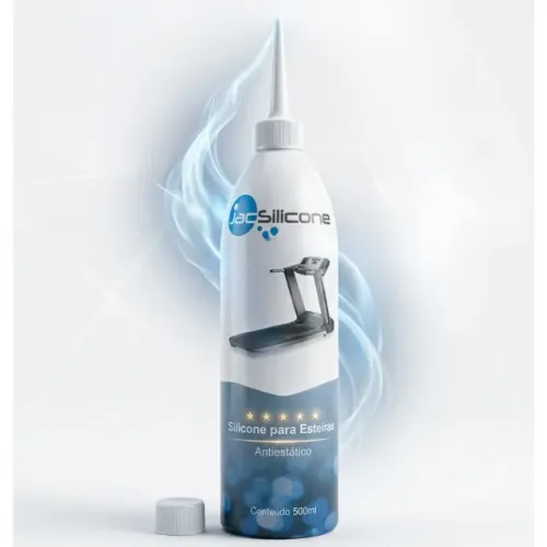 Oléo Lubrificante Silicone Esteira JAC 500ml Fitness Academia Musculação