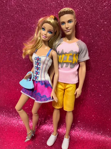 Casal barbie e Ken
