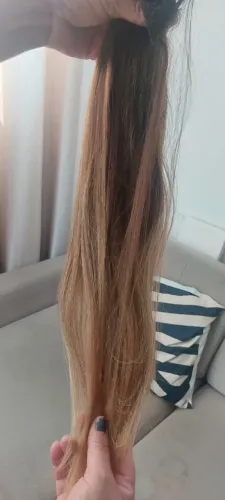 Cabelo humano brasileiro 130gramas! 1000$