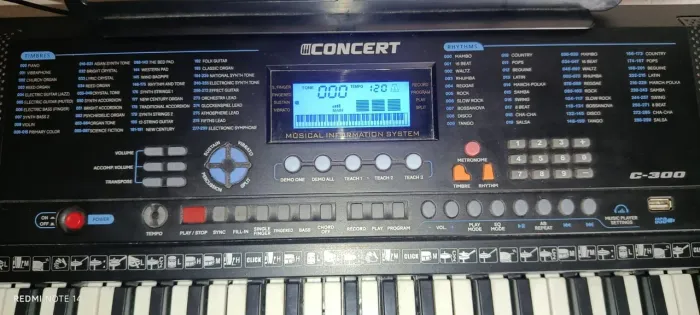 Teclado usado