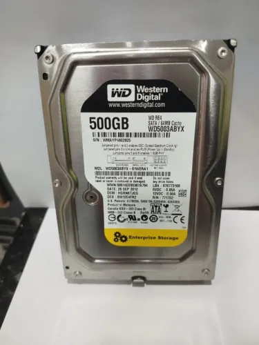 HD WD 500GB 7200RPM ENTERPRISE STORAGE ( HOT SWAAP)