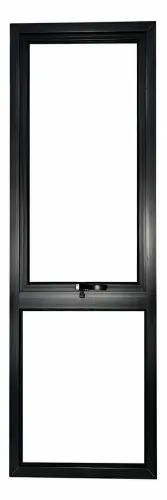 Janela Maxim-Ar 50x180 cm - Alumínio Preto | Vidro 6 mm com Limitador