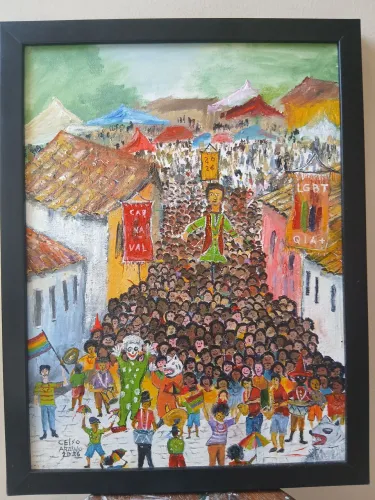 Tela decorativa