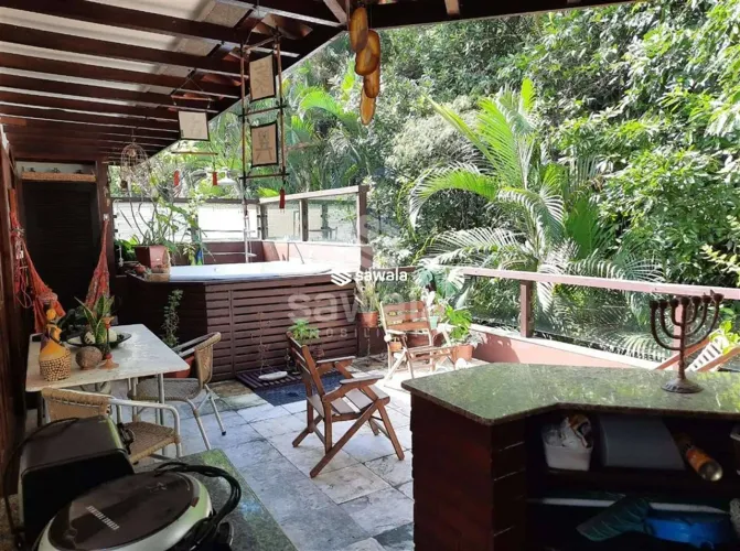 Cobertura à venda com 224,00m² e 4 quartos em Lagoa, Rio de Janeiro - RJ