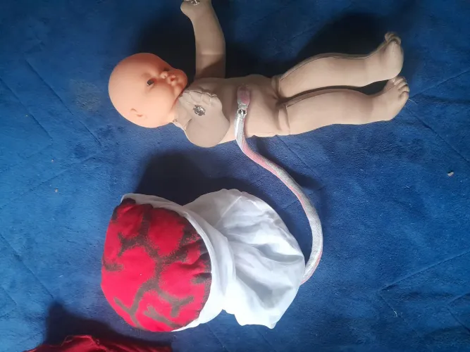 Kit Recém Nascido de Tecido sem a Pelvi