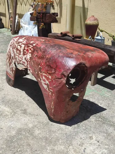 Paralama Antigo,Para Restauração ou Decoração,Leia: