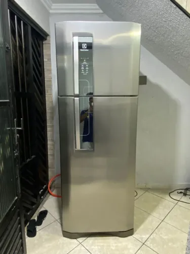 Geladeira inox