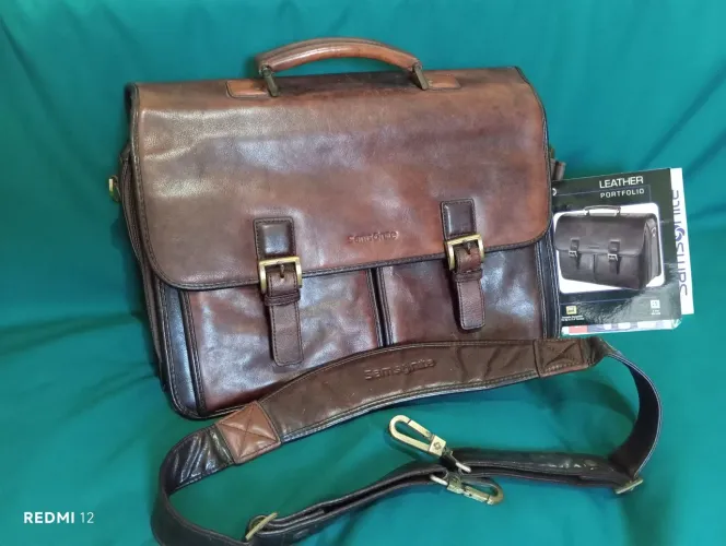 Pasta executiva samsonite marrom