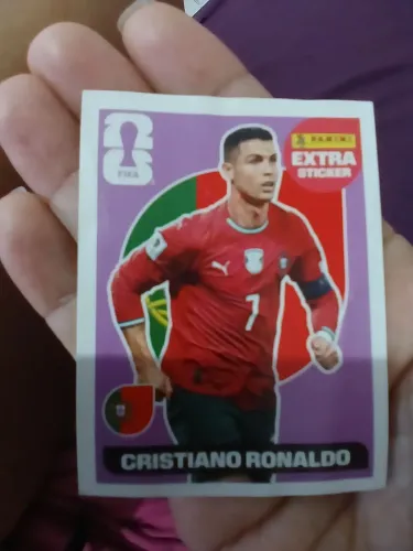 Figurinha lendária cristiano ronaldo