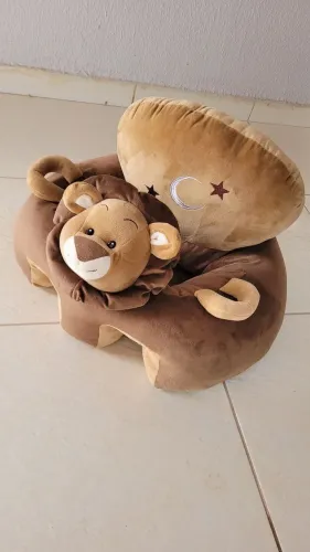 Assento Sofazinho de bebê em Pelúcia