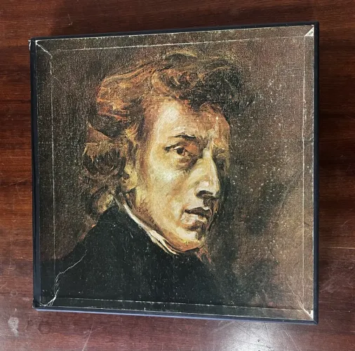Caixa Vinil 8 LPs Chopin Obra Para Piano - Nikita Magaloff (Philips) Com Livrerito