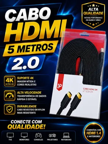 Cabo hdmi 5M