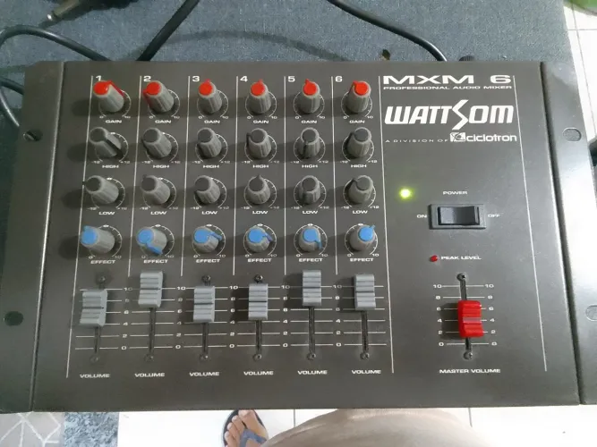 Mesa de som ciclotron perfeito funcionamento