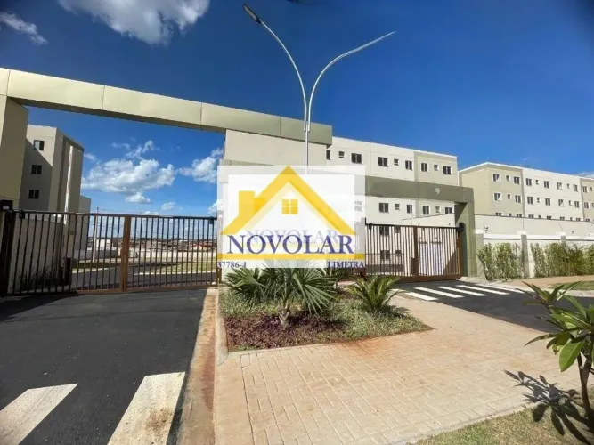 Apartamento para Locação em Limeira, Fazenda Duas Barras, 2 dormitórios, 1 banheiro, 1 vag