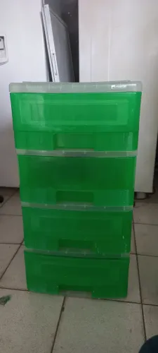 Gaveteiro de plástico 