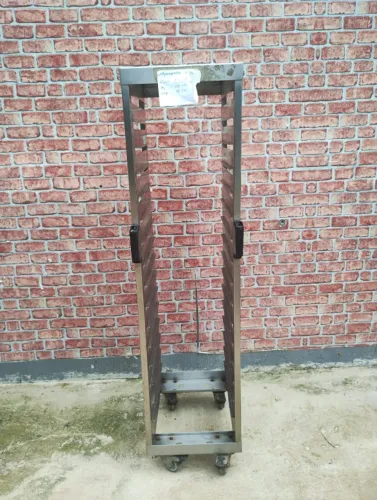 Organizador Inox com Rodízios - Carrinho Industrial