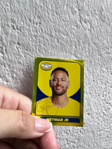 Figurinha / adesivo Neymar Mercado Livre edição limitada