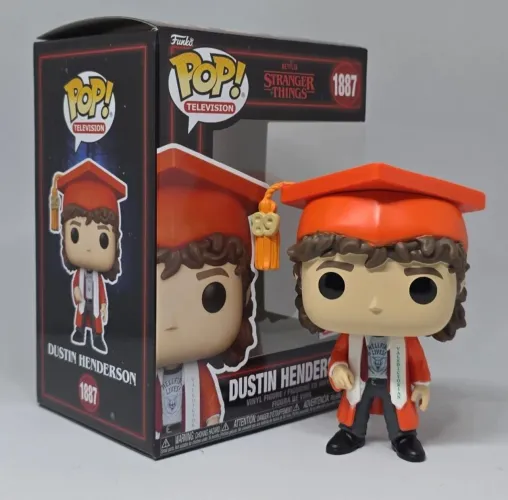 Funko pop Dustin Henderson disponível 