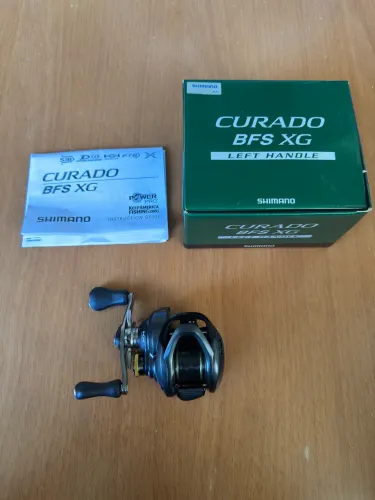 Carretilha Shimano Curado BFS XG (Manivela Esquerda)