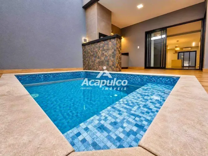 Casa com 3 dormitórios para alugar no bairro Jardim Terramérica II em Americana/SP