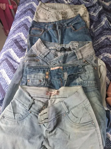 Lote Calças jeans femininas