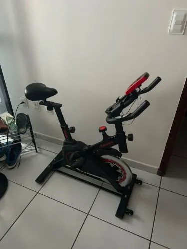 Bicicleta bike ergometrica Spinning academia fitness profissional 120Kg