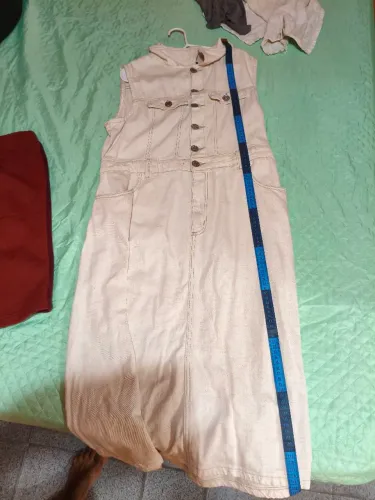 Vestido pool jeans.