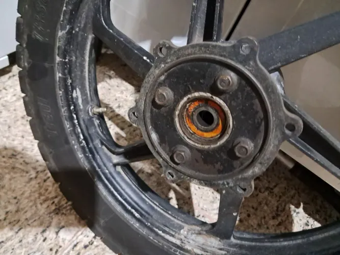 Roda traseira da broca 2009/2014 moto 