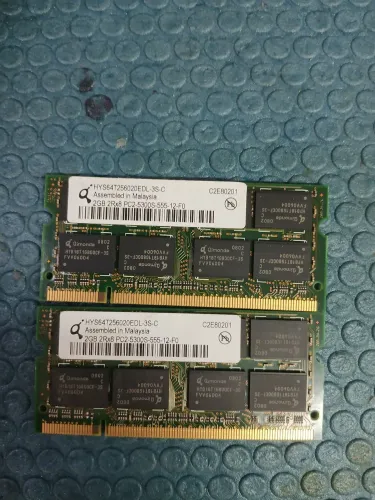 Memoria ddr2 pc2 5300 2gb notebook