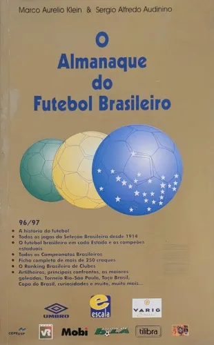 Livro "O Almanaque do Futebol Brasileiro 96/97"