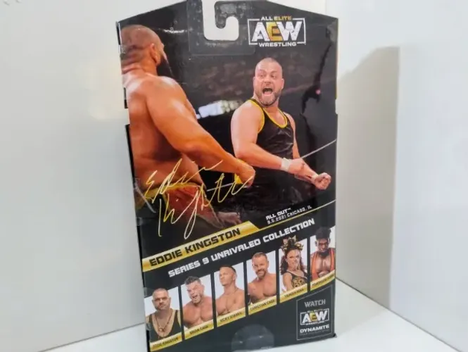 Boneco de ação - AEW - EDDIE KINGSTON - Série 9 - #73