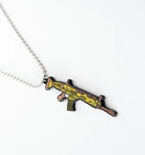 Colar Fortnite Épico E Lendário Scar