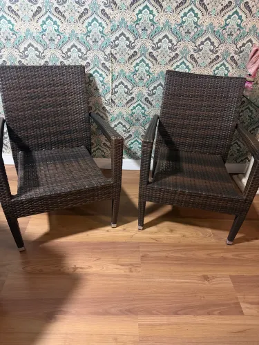 Poltronas em vime entrego