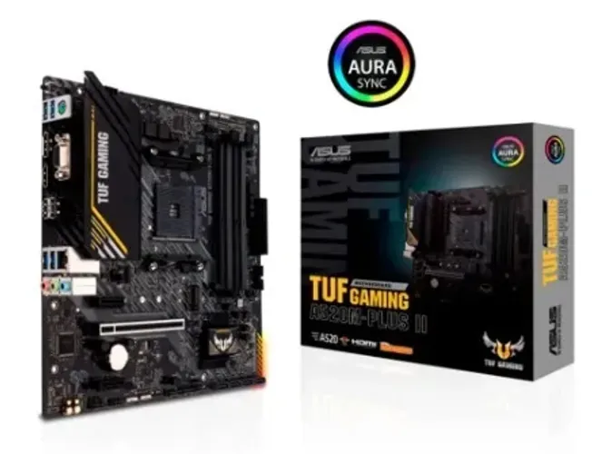 Placa-Mãe ASUS TUF GAMING A520M-PLUS II