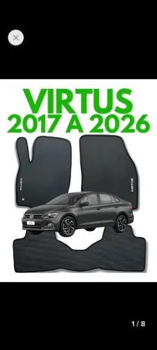 Tapete de borracha Virtus vw