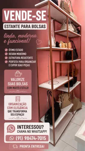Móveis novíssimos para loja