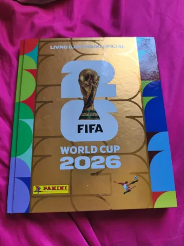 Album copa do mundo 2026 capa dura gold completo