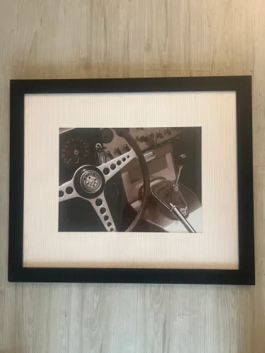 Quadro preto e branco BMW