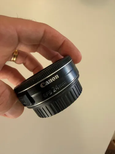 Lente Canon 24mm EF-S - Excelente estado!