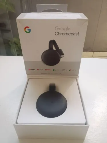 CHROMECAST 3ª GERAÇÃO GOOGLE ORIGINAL