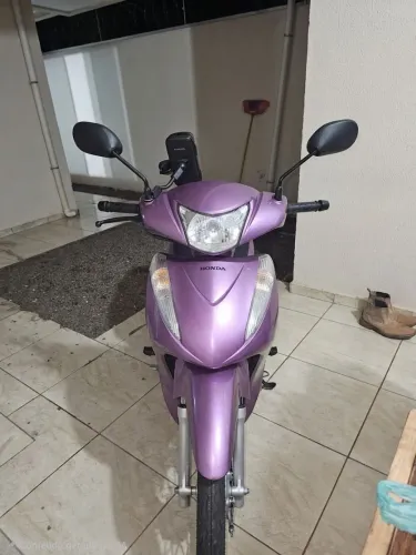 Título: Honda Biz 125 KS Flex 2011/2012 - Rosa Metálico