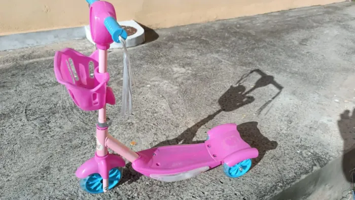Patinete + bicicleta os dois por 100,00